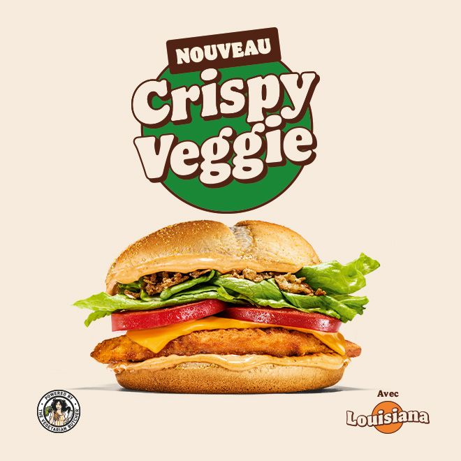 No chicks allowed : découvre le Crispy Veggie