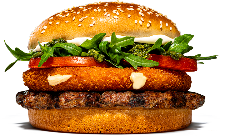 Cheesy Italian Burger