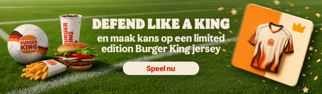 Win een limited edition Burger King Jersey