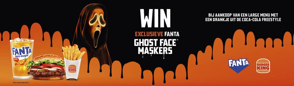 Win 2 Fanta Ghost Face maskers! 👻🎃