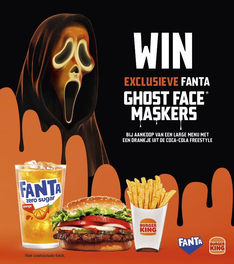 Win 2 Fanta Ghost Face maskers! 👻🎃