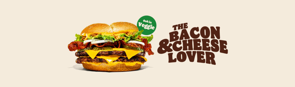 Bacon and Cheese Lover burger